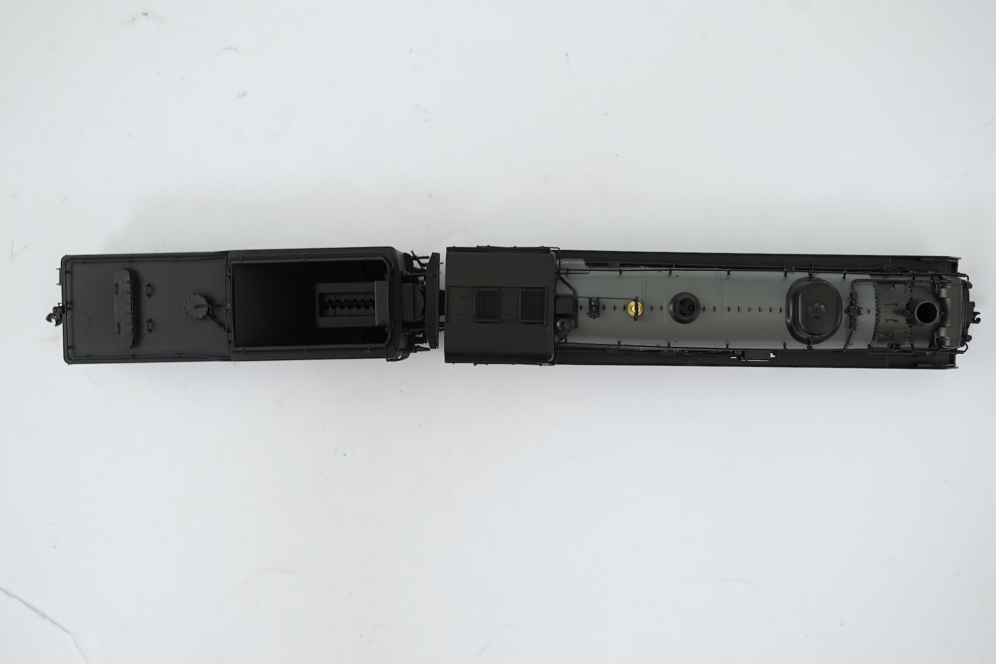 A boxed HO gauge Division Point model of Canadian Pacific Railway G-3h, 2459, 4-6-2 locomotive with bogie tender, powered for two rail operation.
